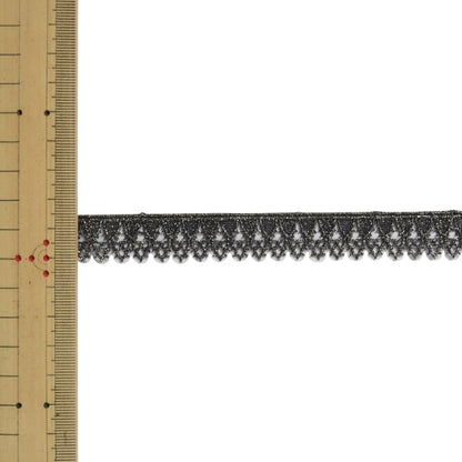 [De la quantité 5] Race Ribon Ruban "Lacette chimique métallique 61712CK 4" Mokuba Wood Horse