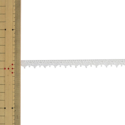 [Aus Quantität 5] Spitze Ribon Tape "Chemische Spitze 61673K 00 Farbe" Mokuba Wood Horse