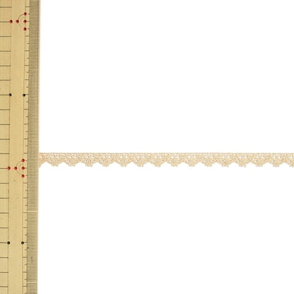 [From quantity 5] RaceRibbonTape "MetallicTorsion Lace 65202K 34th color] MOKUBA wooden horse