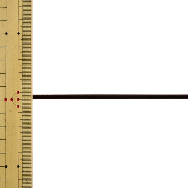 [来自数量5] 丝带 “双面天鹅绒丝带 4000k宽度约3mm 7颜色] Mokuba木马