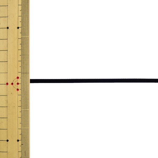 [来自数量5] 丝带 “双面天鹅绒丝带 4000k宽度约3mm 19th颜色] Mokuba木马