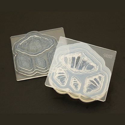 قالب راتنج الطين `` قالب مجوهرات الطين قطع الكرواسون قالب ثلاثي الأبعاد 1027 '' صن كوجيو