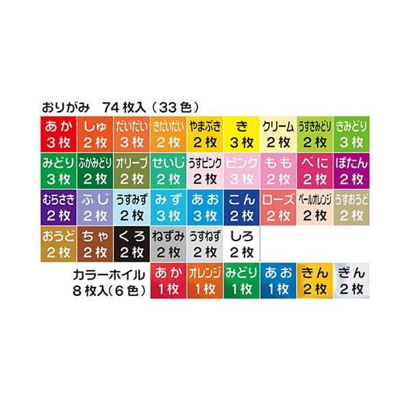 摺紙Chiyo Paper“教育摺紙初學者15厘米000010” Toyo