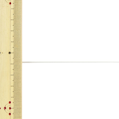 【数量5から】 手芸ひも 『レザーテープ 幅約1mm 10番色 白 L-120』
