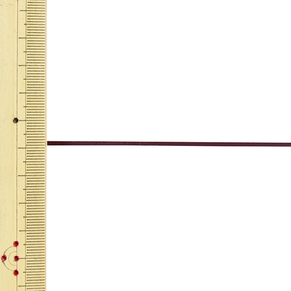 【数量5から】 手芸ひも 『レザーテープ 幅約1.5mm 24番色 薄こげ茶 L-120』
