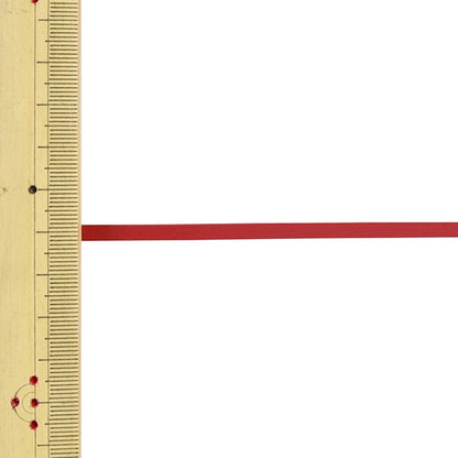 【数量5から】 手芸ひも 『レザーテープ 幅約4mm 19番色 赤 L-120』