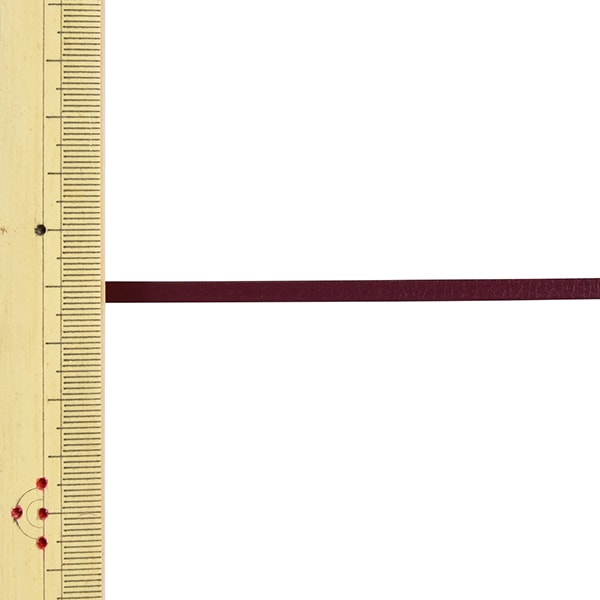 【数量5から】 手芸ひも 『レザーテープ 幅約4mm 24番色 薄こげ茶 L-120』
