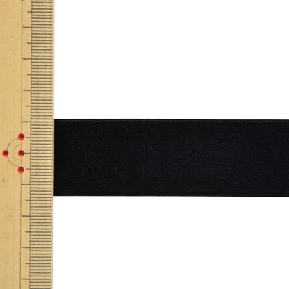 Ribbon "velvetRibbon 25mm width x about 3m volume 030 number black "