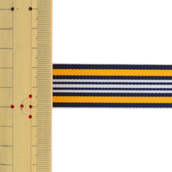 [来自数量5] 丝带 “条纹格洛格林丝带 宽度约2.4厘米1号颜色SIC-1001”