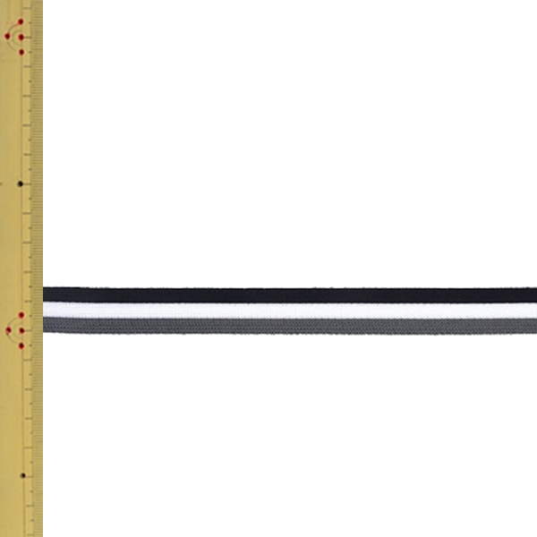 【数量5から】 手芸テープ 『ストライプニットテープ 幅約1.4cm 009番色 114-120500914』 DARIN ダリン