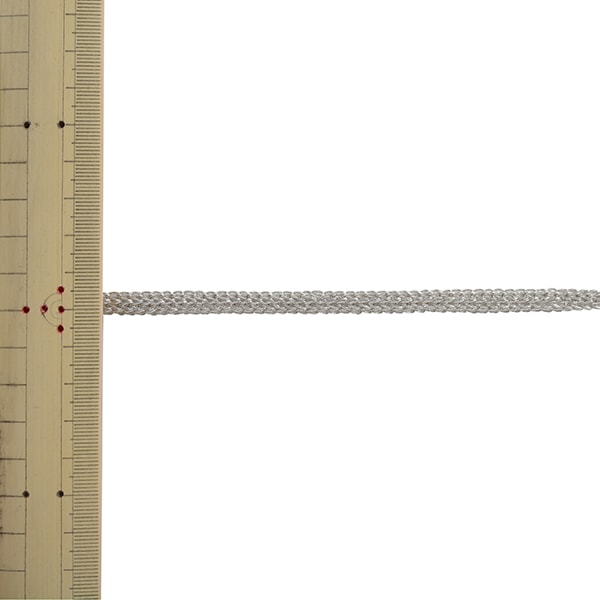 [From quantity 5] String "Metallic Chain Code Extra Thick 999 209 Color 123-734" Darin Darin