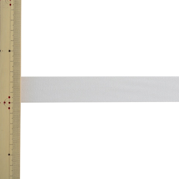 [From quantity 5] Handicraft tape "Polyester Sugi Aya Tape Width 2.5cm 000 No. 000 color Off White 137-50200025" Darin Darin