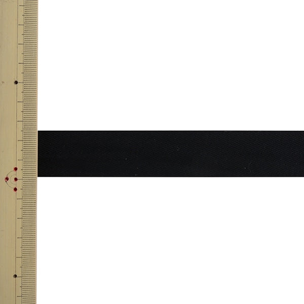 [Dalla quantità 5] nastro artigale "poliestere sugi aya larghezza del nastro 2,5 cm 005 colore nero 137-50200525" Darin Darin