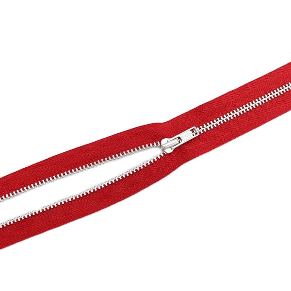 Fermeture éclair "No.4 Metal Silver Open 100cm 519" YKK