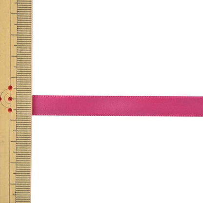 Ribbon "1 anti -sale double -sided satinRibbon Width about 9mm x about 10m roll wine "