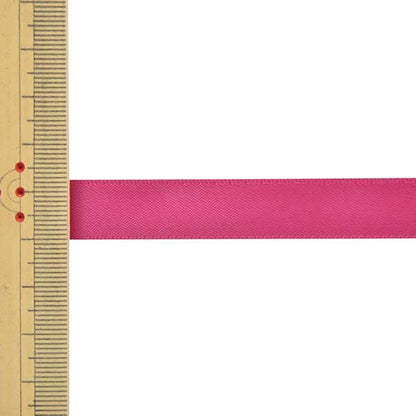 Ribbon "1 anti -sale double -sided satinRibbon Width about 1.3cm x about 10m roll wine "