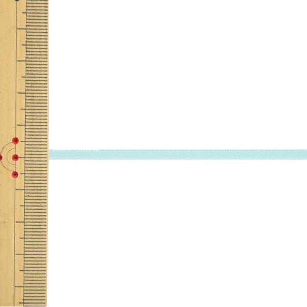 Ribbon "1 Anti -Sale -doppelte Satinbandbreite ca. 3 mm x ca. 10 m Roll Aqua -System"