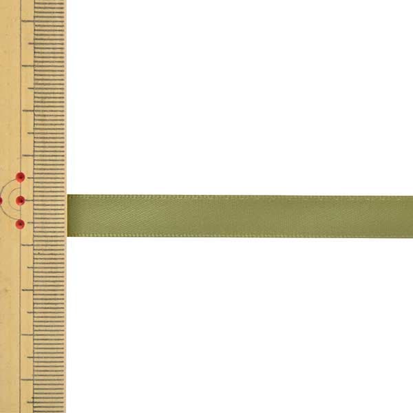 Ribbon "1 anti -sale double -sided satinRibbon Width about 9mm x about 10m Moss Green "