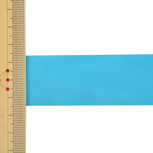 Ribbon "1 anti -sale double -sided satinRibbon Width about 2.8cm x about 3m Volume Dark Blue "