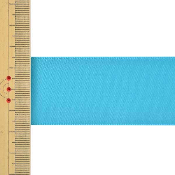 リボン 『1反売り 両面サテンリボン 幅約3.2cm×約3m巻 ダークブルー系