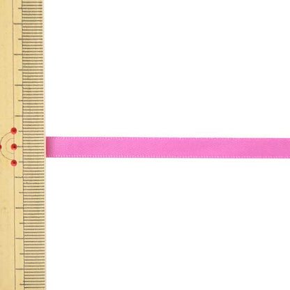 Ribbon "1 anti -sale double -sided satinRibbon Width about 6mm x about 10m Volume purple system "