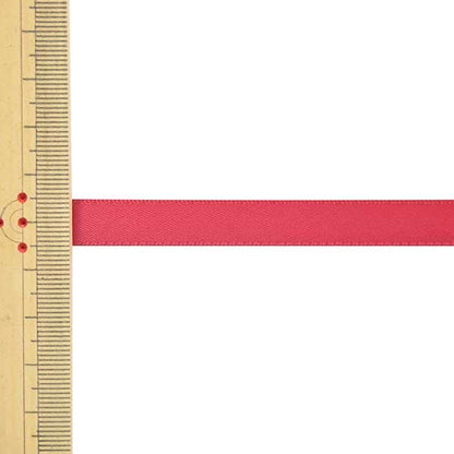 Ribbon "1 anti -sale double -sided satinRibbon Width about 9mm x about 10m Red type "