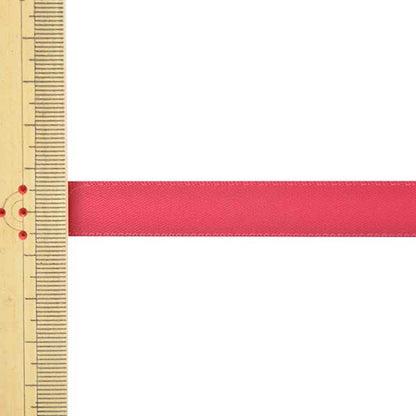 Ribbon "1 anti -sale double -sided satinRibbon Width about 1.3cm x about 10m Red type "