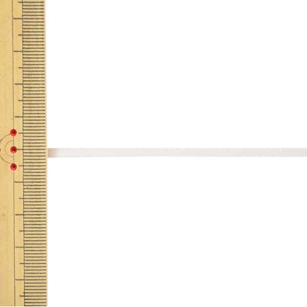 Ribbon "1 Anti -Sale -doppelte Satinbandbreite etwa 3 mm x etwa 10 m Elfenbeinsystem"