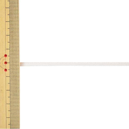 Cinta "1 Antio de cinta de satén doble de ventaja anti -expulsado aproximadamente 3 mm x sistema de marfil"