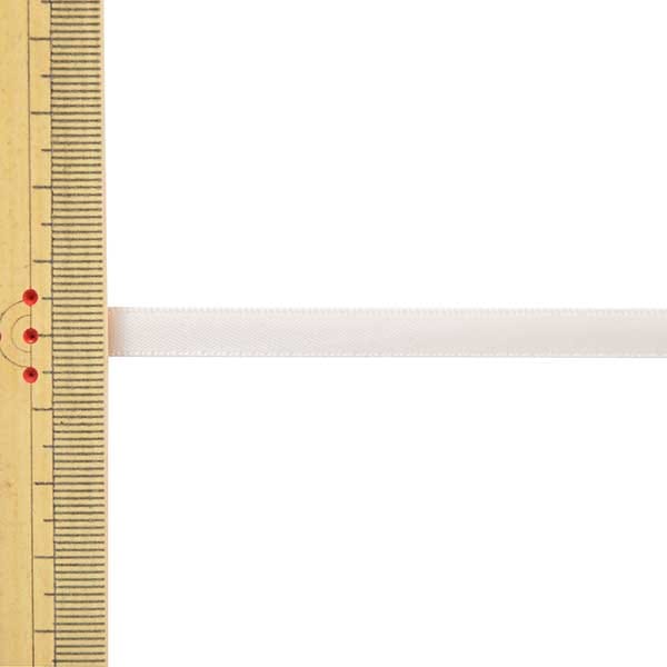 Cinta "1 ancho de cinta de satén de doble lados anti anti -expulsados ​​aproximadamente 6 mm x sistema de marfil"