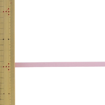 【数量5から】 手芸ひも 『ストレッチグログラン 幅約9mm 157番色 シェルピンク SIC-EB007』 SHINDO