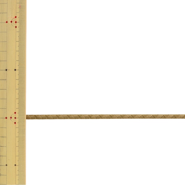【数量5から】 手芸ひも 『ファッションコード 幅約5mm 27番色 アンティークゴールド SIC-3093』 SHINDO