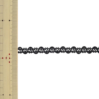 【数量5から】 手芸ひも 『トリミングブレード 幅約1cm 50番色 ブラック SIC-6166』 SHINDO