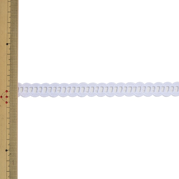 [Aus Quantität 5] Spitze Ribon Tape "Baumwollspitze 6360k 2. Farbe" Mokuba Wood Horse