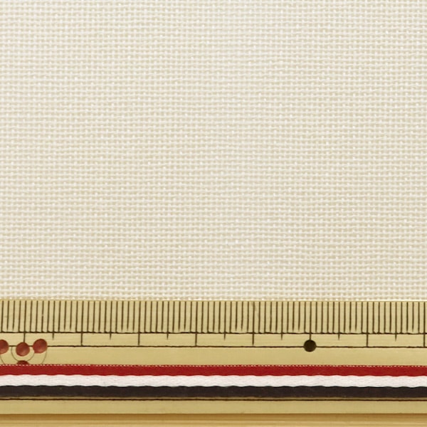 Embroidery Fabric "Charles CRAFT EVENWEAVE ETAMINE 28 counts 110 ECRU (Eclus)" DMC Diet