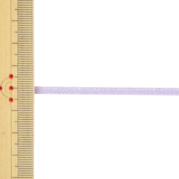 リボン 『1反売り サテンパールリボン 幅約3mm×約5m巻 430番色 紫 58867』