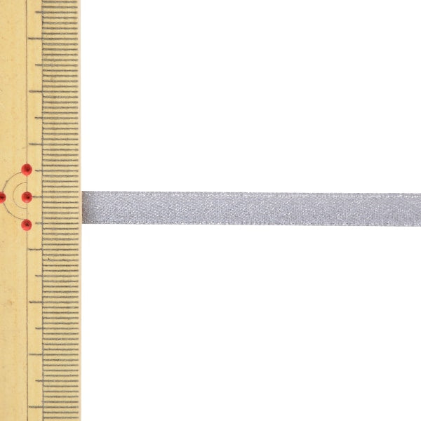 丝带 “ 1反销售缎面珍珠丝带 宽度约6mm x约5m体积012颜色银58867“