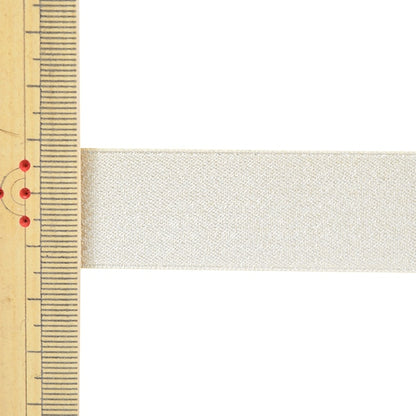 Ribbon "1 anti -selling satin pearlRibbon Width about 2.2cm x about 3m volume 824 color cream 58867 "