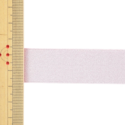 Ribbon "1 anti -selling satin pearlRibbon Width about 2.2cm x about 3m volume 123 No. 58867 "