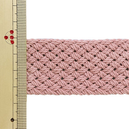 【数量5から】 手芸テープ 『メッシュカバンテープ 幅約3.5cm ピンク 88-4』 KOKKA コッカ