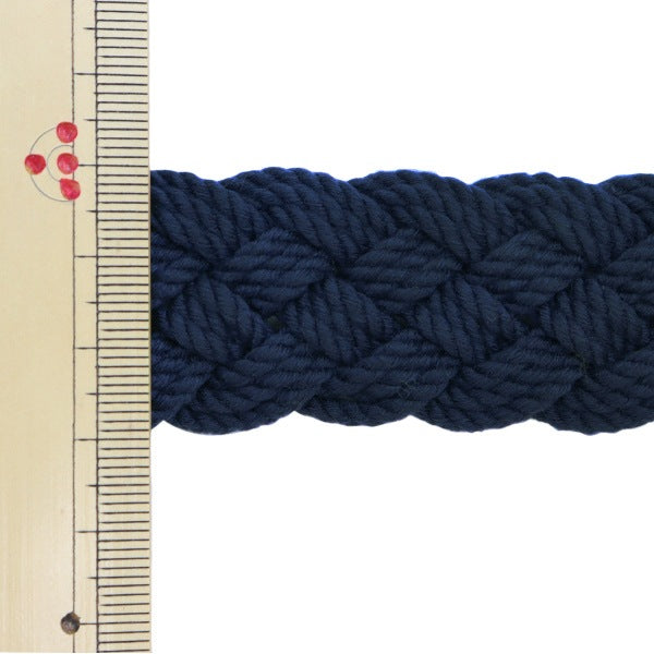 【数量5から】 手芸テープ 『厚地カバンメッシュテープ ネイビー 88-510-N』 KOKKA コッカ