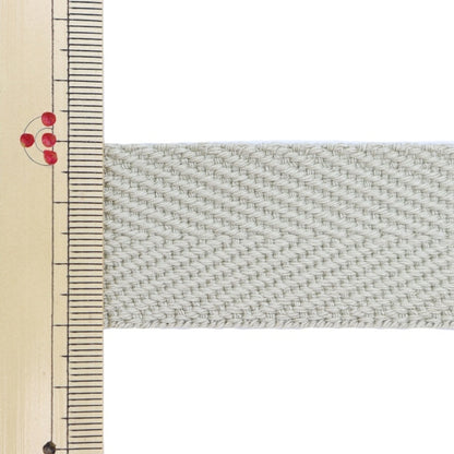 [수량 5에서] 수예테이프 "Aya Kaban 테이프 너비 약 3cm 베이지 색 88-420" KOKKA