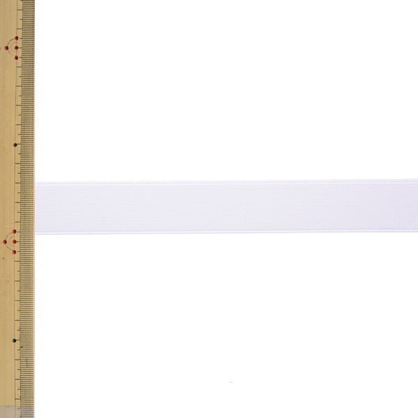 【数量5から】 手芸ゴム 『金天馬印 小白織ゴム 白 幅2.5cm kw20030』 KINTENMA 金天馬