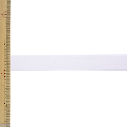 【数量5から】 手芸ゴム 『金天馬印 小白織ゴム 白 幅2.5cm kw20030』 KINTENMA 金天馬