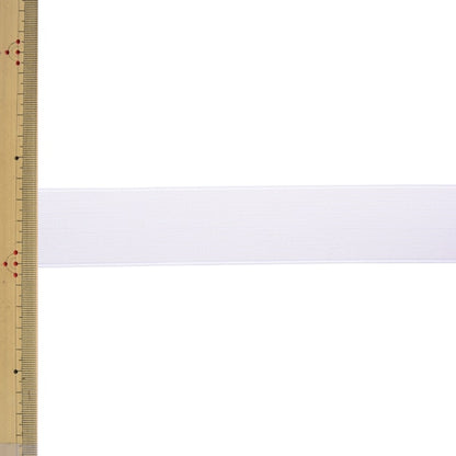 【数量5から】 手芸ゴム 『金天馬印 小白織ゴム 白 幅3.5cm kw20032』 KINTENMA 金天馬