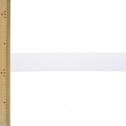 【数量5から】 手芸ゴム 『金天馬印 小白織ゴム 白 幅3cm kw20040』 KINTENMA 金天馬