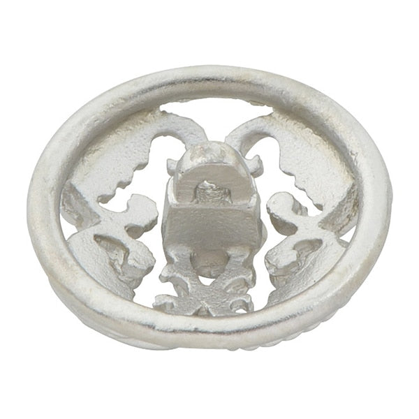 Knopf "Metallgast 1,5 cm Silber 10070335-15-S" Bell Art Onda