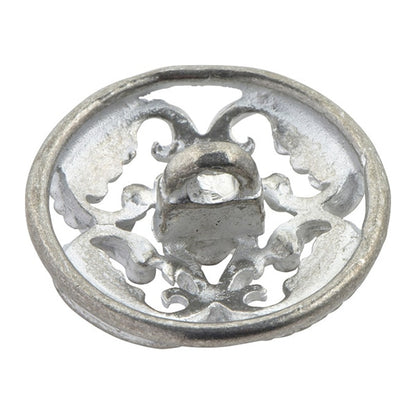 Bouton "Bouton de fonte métallique 2,1 cm argent 10070335-21-S" Bell Art Ona