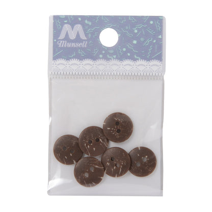 زر "زر قميص كف اليد فتحتين مقاس 1.3 سم رقم 48 لون 6 قطع PSE2668"