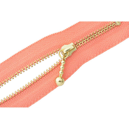 패스너 "공이있는 금패스너 14cm 522 컬러 3MGC-14BL] YKK